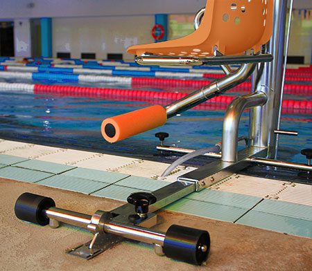 Elevador de piscinas para discapacidad motora